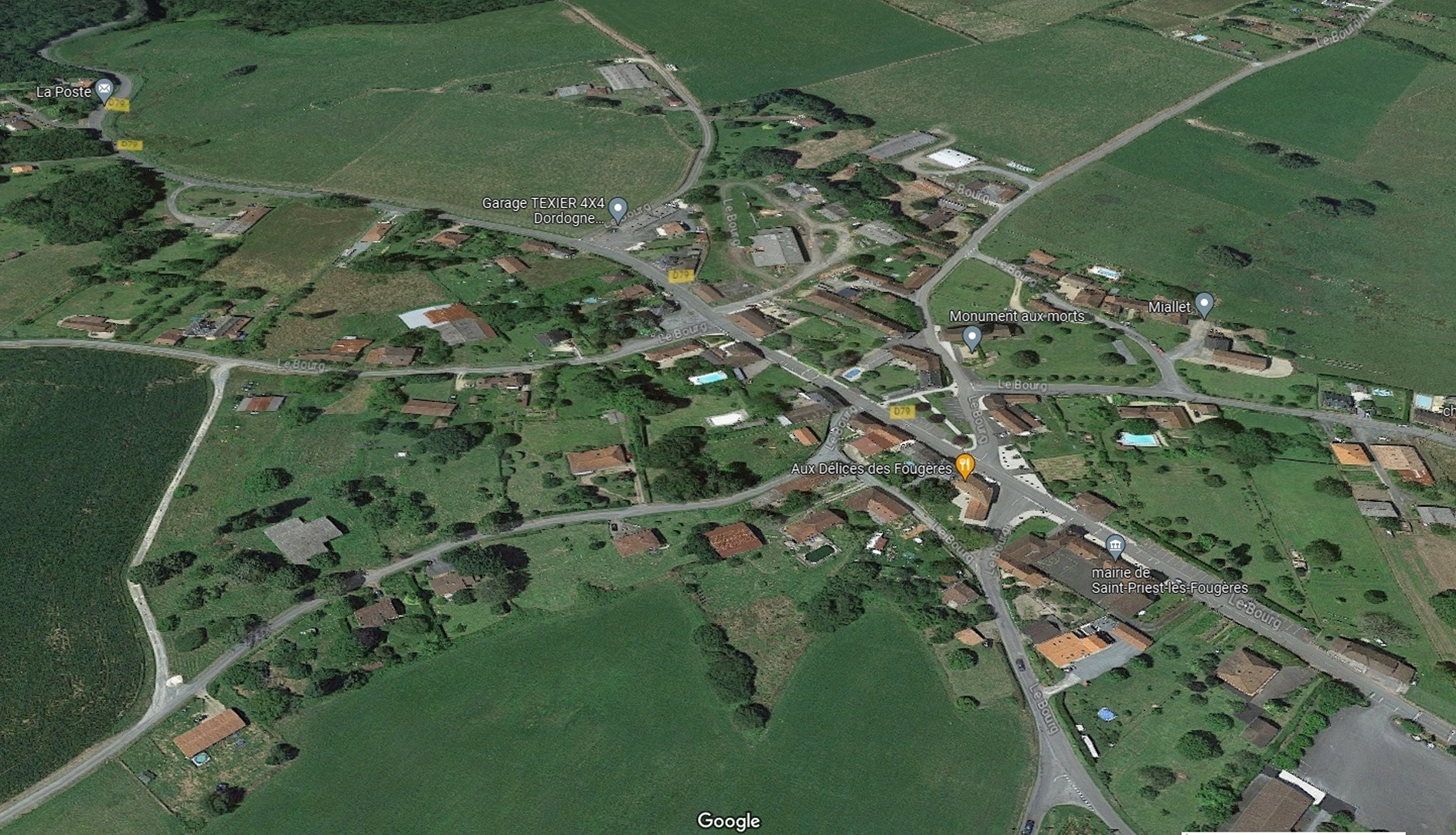 Sat image of Commune