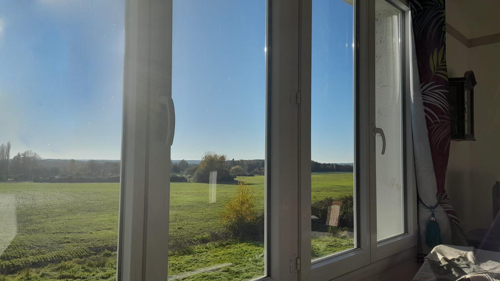 
Vue depuis la fenÃªtre de la salle Ã  manger